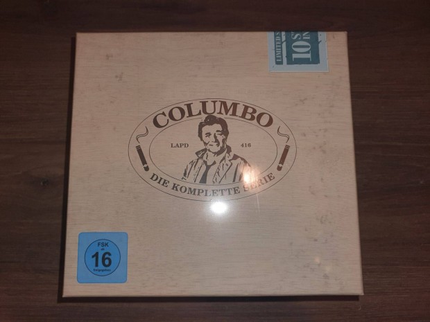 Columbo Teljes Sorozat 1-10.vad 35 DVD beszerezhetetlen ritkasg bont