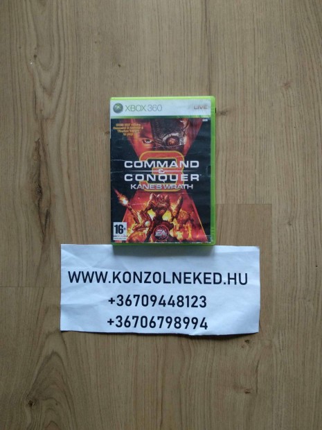 Command & Conquer 3 Kane's Wrath Xbox One Kompatibilis Xbox 360 játék