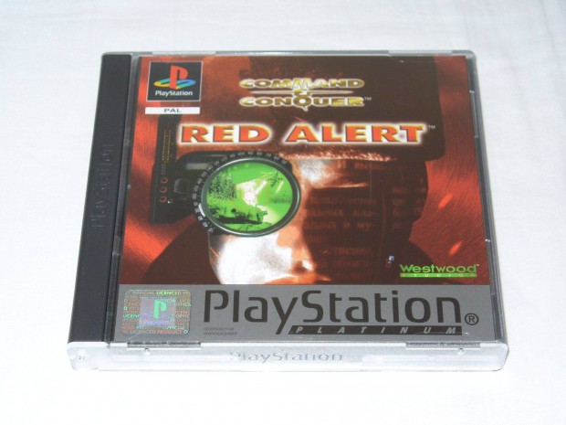 Command & Conquer Red Alert - Playstation 1 videjtk (PAL)
