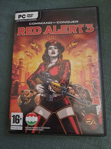 Command & Conquer: Red Alert 3 PC DVD + poszter