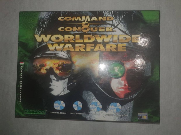 Command & Conquer - Worldwide Warfare nagy dobozos ritka kiadvny