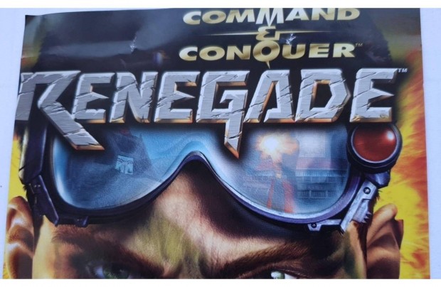 Command and conquer-Renegade 2cds pc jtk. Gyjtemnybl