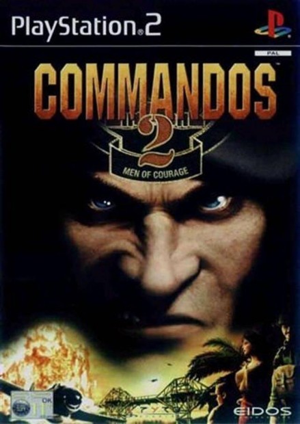 Commandos 2 eredeti Playstation 2 jtk