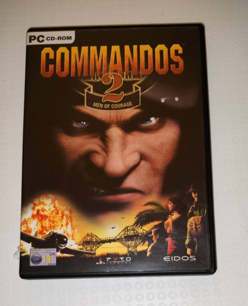 Commandos 2 pc jtk 3 lemezes 