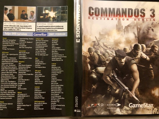 Commandos 3 Destination Berlin PC jtk (karcmentes)