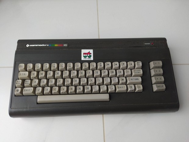 Commodore 16 játékgép mikroszámítógép tápegység nélkül