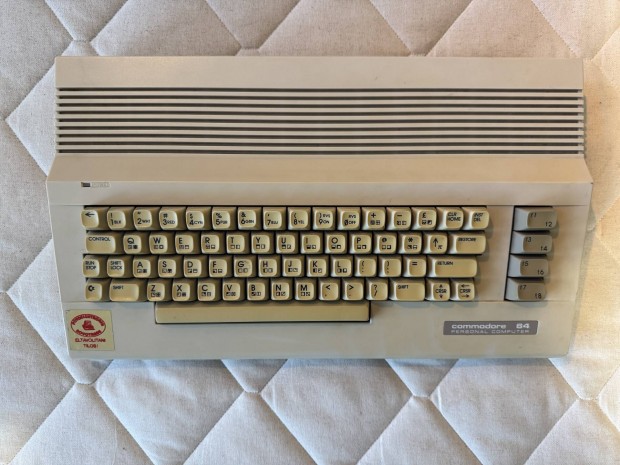 Commodore 64 64C retro szmtgp tesztelve