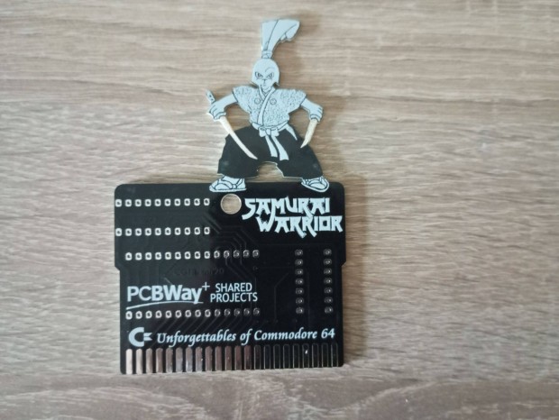 Commodore 64 Jtk Cartridge Samurai Warrior Nyk