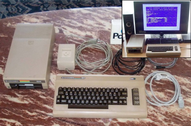 Commodore 64 (Breadbox), Commodore 1541, kbel s tpegysg szett