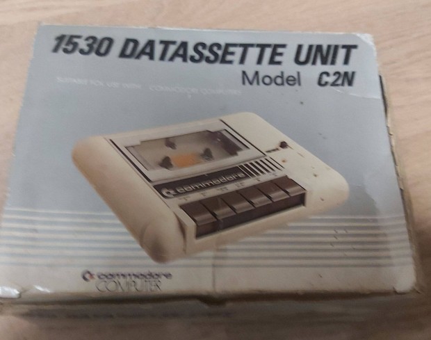 Commodore 64 (C-64) datassette unit C2N-kazetts magn
