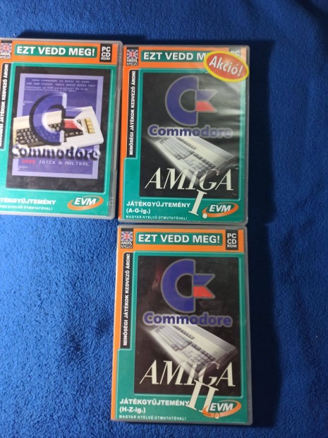 Commodore 64 s Amiga PC CD Emultor csomag
