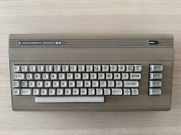 Commodore 64 retro szmtgp, breadbin, tesztelve