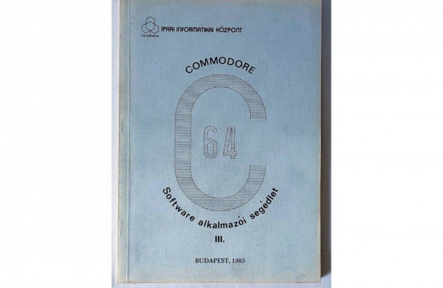 Commodore C64 Software alk. segdlet III. 1985 Dr. Makra Ernn