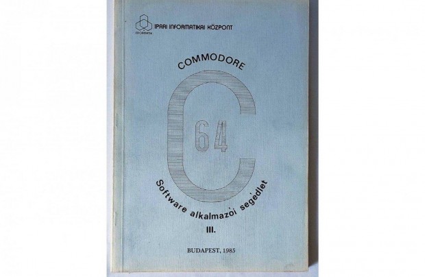 Commodore C64 Software alk. segdlet III. 1985 Dr. Makra Ernn