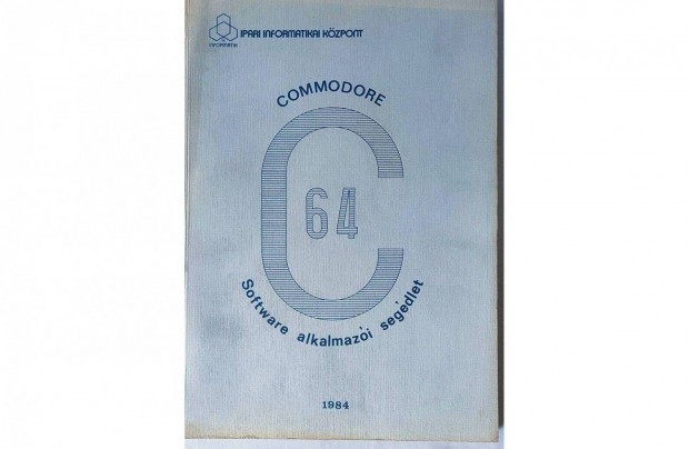 Commodore C64 Software alkalmazi segdlet 1984, Dr. Makra Ernn