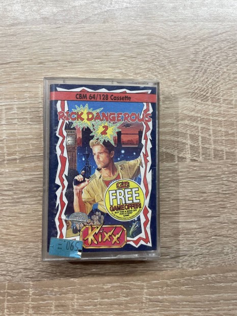 Comodore 64 Rick Dangerous 2 kazetta