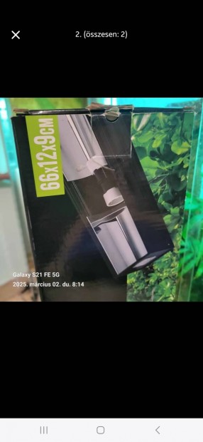 Compact hood terrariumi lampa