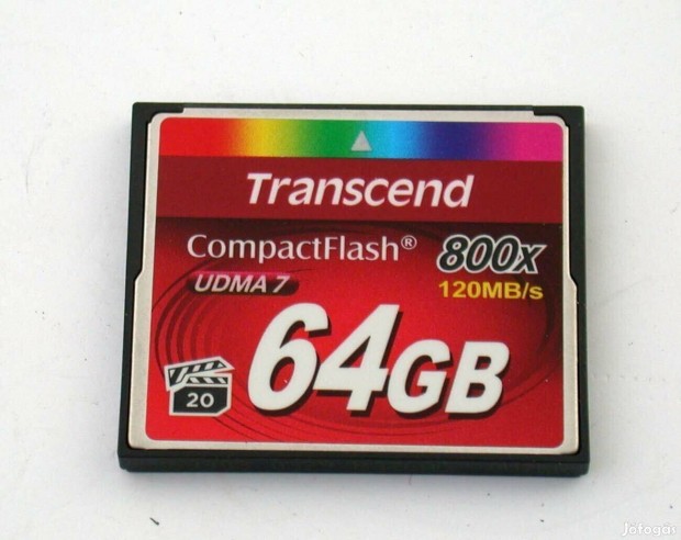 Compactflash CF 64GB memriakrtya UDMA7