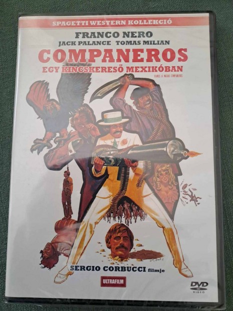 Companeros - Egy kincskeres Mexikban DVD - bontatlan