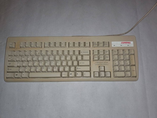 Compaq Computer Corporation Keyboard billentyzet Compaq 166516-B36