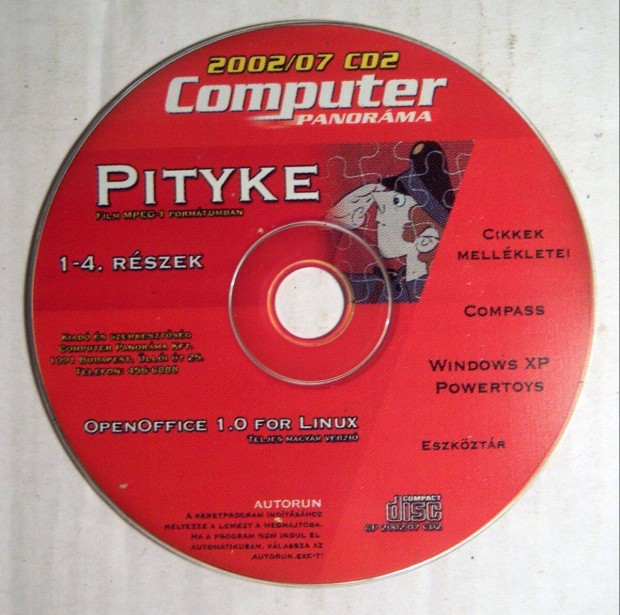 Computer Panorma 2002/07 CD2 (jogtiszta jsgmellklet)