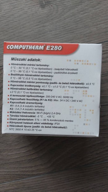 Computherm E280 Wi-Wi termosztt