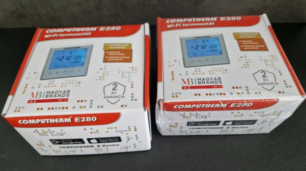 Computherm E280 wifi termosztt 2 db j bontatlan elad