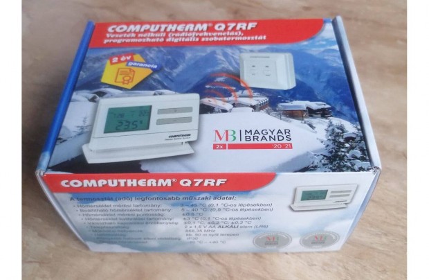 Computherm Q7RF digitlis szobatermosztt elad!