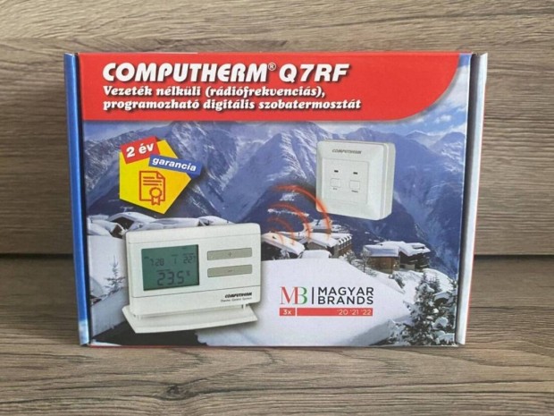 Computherm Q7 RF programozhat szobatermosztt