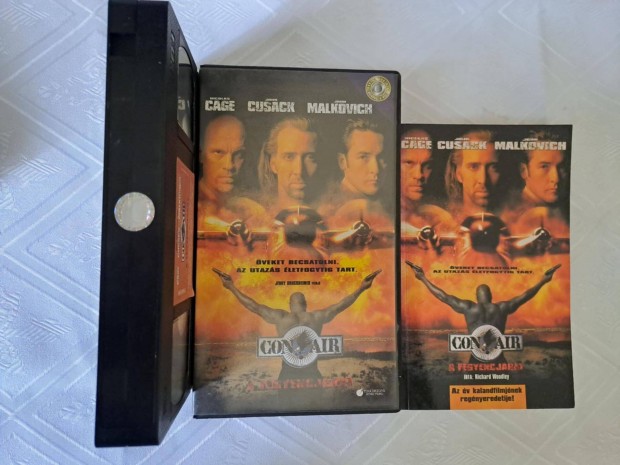 Con Air VHS + knyv