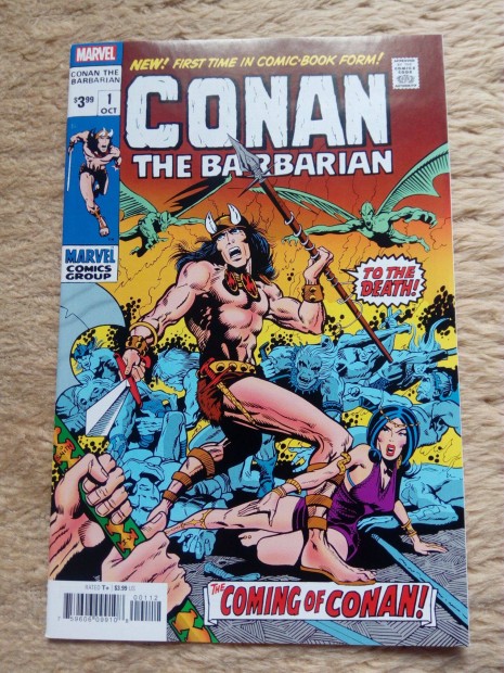 Conan, the Barbarian Marvel képregény 1. száma eladó!