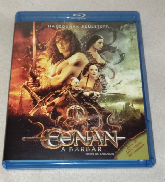 Conan a Barbr 2D/3D  Magyar Kiads s Magyar Szinkronos Blu-ray 