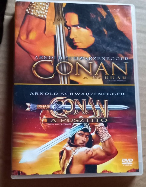 Conan a barbr/ Conan a pusztit - fantasy dvd