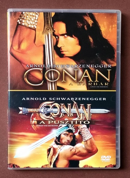 Conan a barbr / Conan a pusztt + Vrs Szonja DVD 
