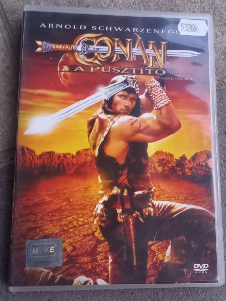 Conan a pusztit - fantasy dvd - Arnold Schwarzenegger