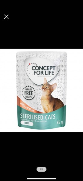 Concept for life sterilised ivartalantott macska nedves eledel