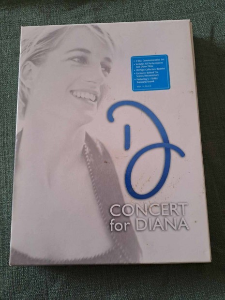 Concert for Diana DVD - kt lemezes