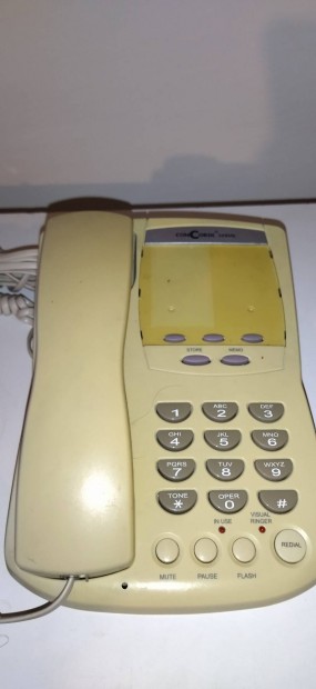 Concorde 509MK Asztali telefon fali telefonkszlk memrival