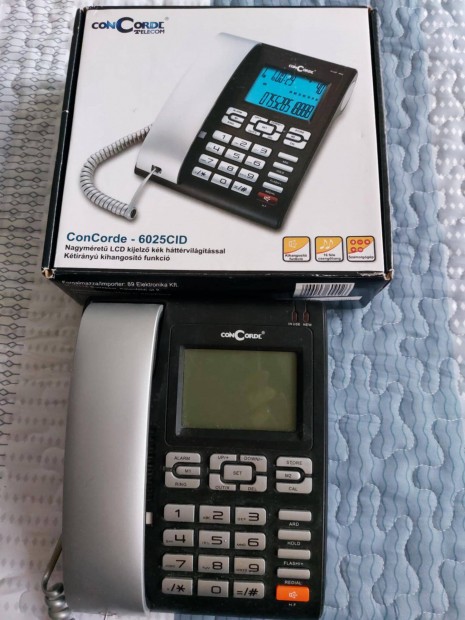 Concorde vezetkes telefon 2db