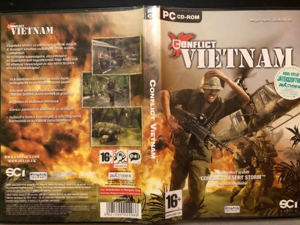 Conflict Vietnam PC jtk (3 lemezes, karcmentes)