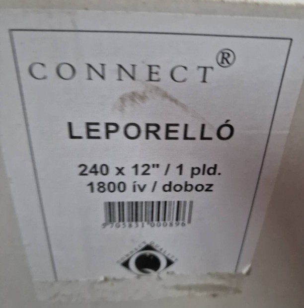 Connect leporell papr 240x12" 1800 v