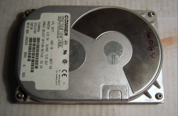 Conner CFS1275A 1.2GB HDD kb.1997 (hibs)