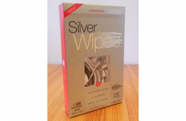 Connoisseurs Silver Wipes - ezst eszkz tisztt kend