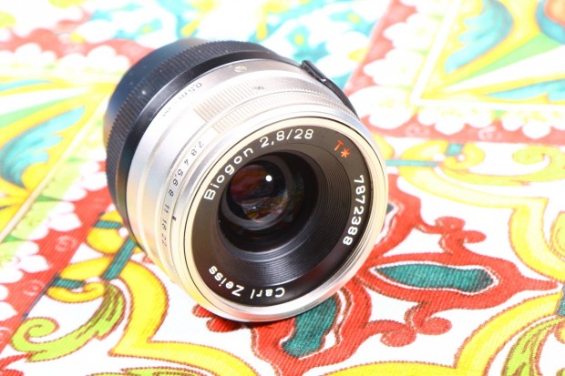 Contax G Biogon carl Zeiss 2.8 28 mm objektv 