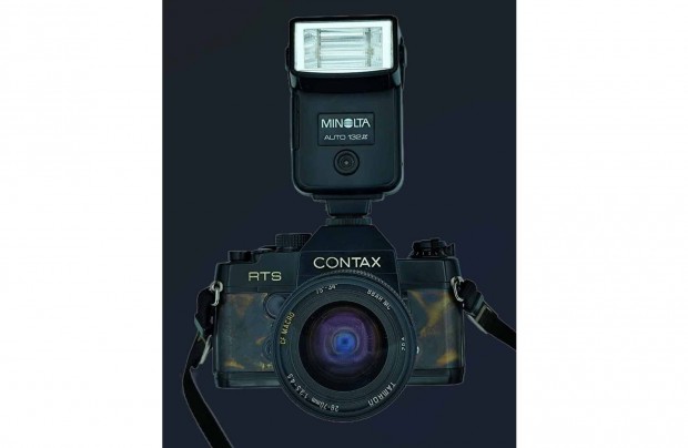 Contax RTS fnykpezgp, Tamron objektvvel, Hoya UV szrvel s Mino