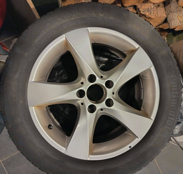 Continental 225/55 R17 alufelni re szerelve