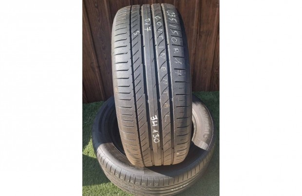 Continental 235/50 R17 5mm 2017-es Nyri Gumiabroncs 2db #130