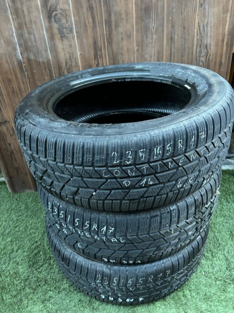 Continental 235/55 R17 6-7mm 2014-es Tli Gumiabroncs 3db #351