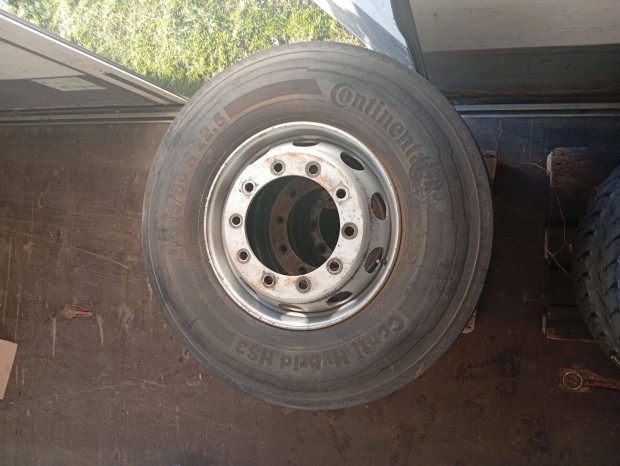 Continental Conti Hybrid HS3 315/80 R22.5 Teheraut Kamion Gumi+Felni
