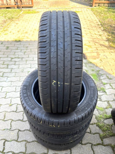 Continental Ecocontact5 215 55 R17 ny�ri gumi - 4db (5-6mm)